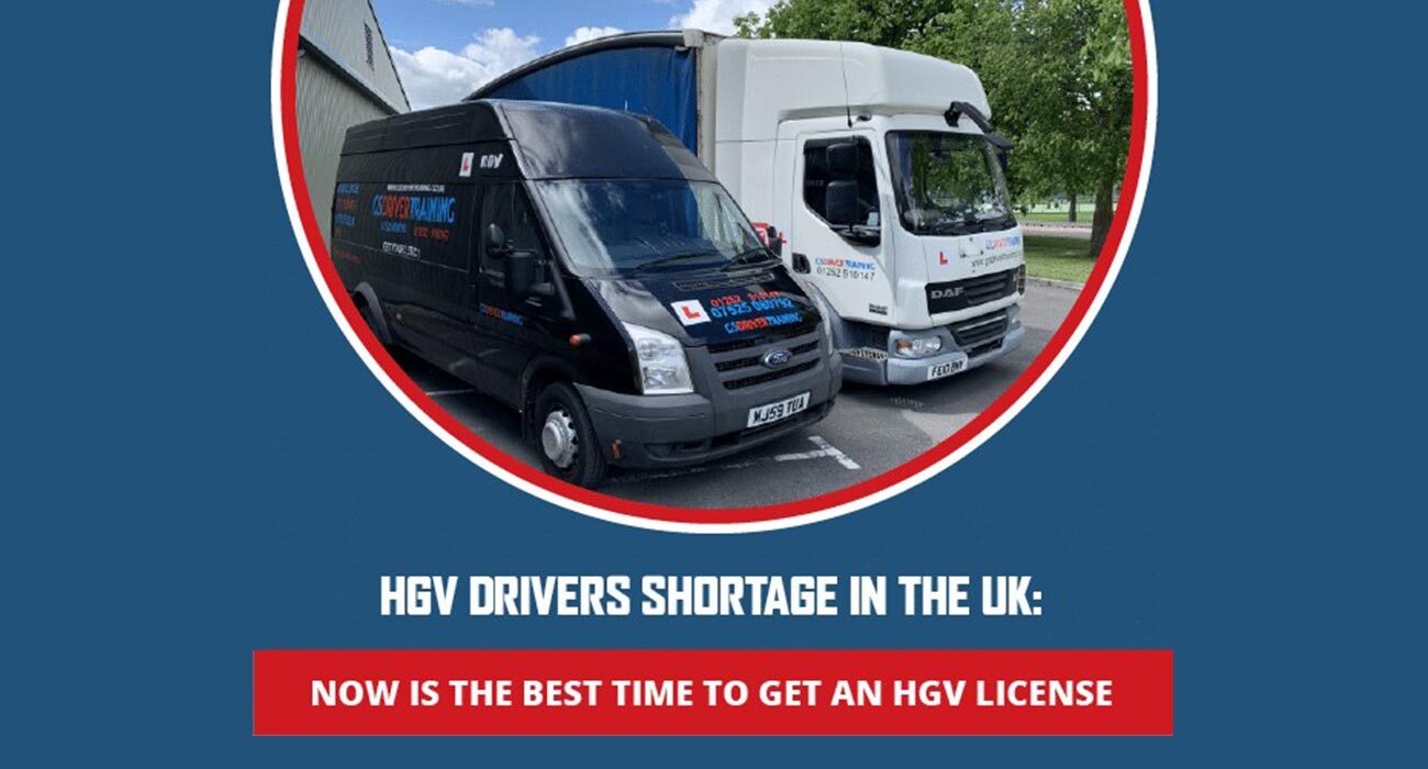HGV Drivers Shortage in the UK: Now is the Best Time to Get an HGV License