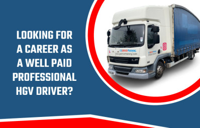 Looking For a Career As a Well Paid Professional HGV Driver?