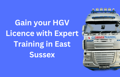 Gain your HGV Licence with Expert Training in East Sussex