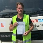 Happy Customer LGV Class C2 Course Training at GS Driver Training