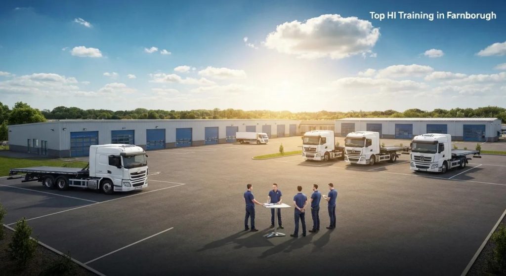 Top HGV Training in Farnborough