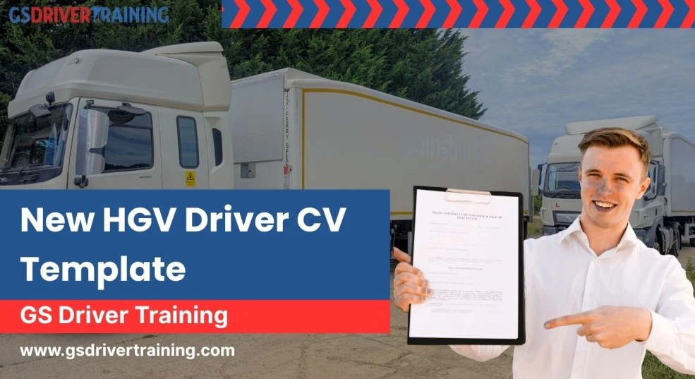 New HGV Driver CV Template